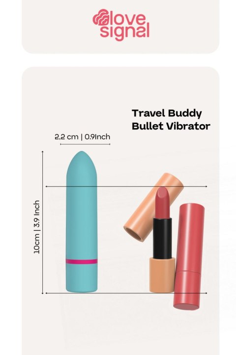Wibrator bullet Travel Buddy Dream Toys 10 cm USB