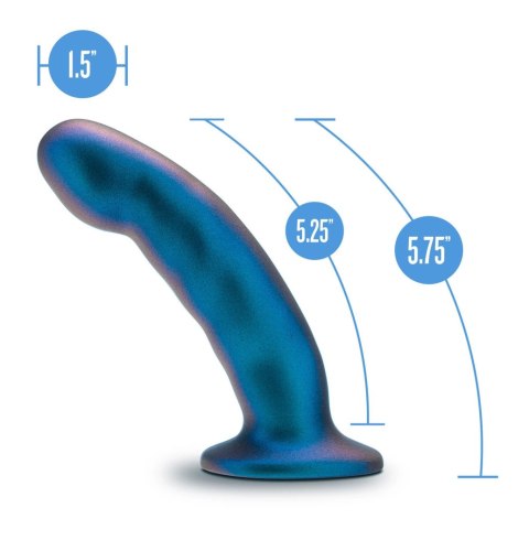 Dildo silikonowe Temptasia Rebellion niebieskie 14 cm