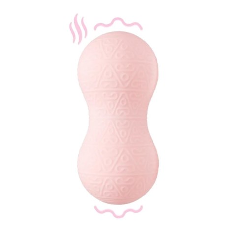 Masażer wibrujący z podgrzewaniem Loveline różowy 17 cm