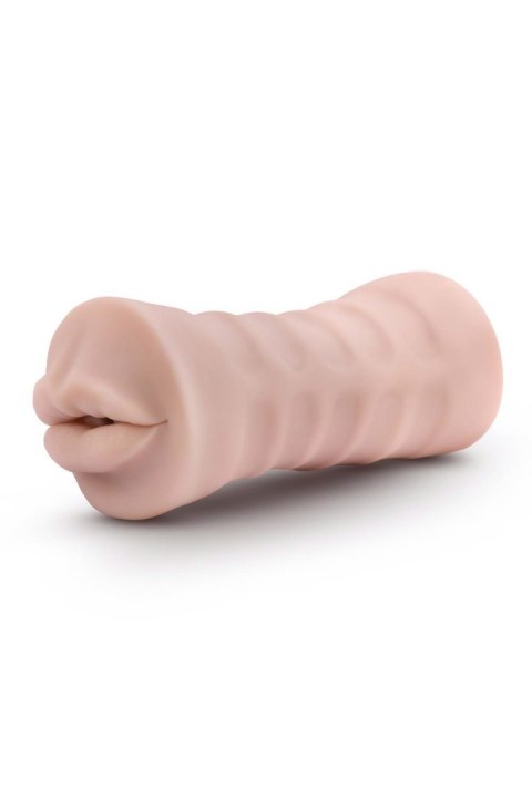 Masturbator wibrujący Nicole beżowy Blush
