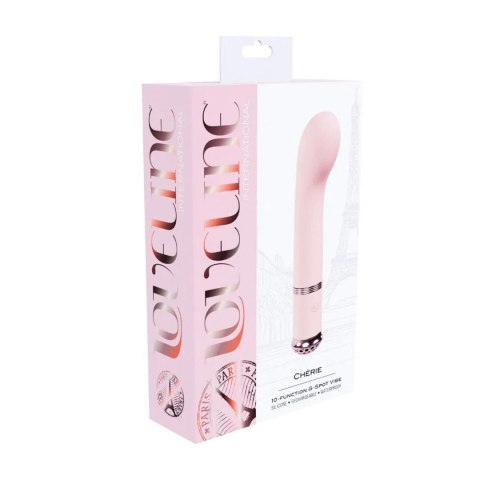 Wibrator punktu G Loveline Cherie silikonowy różowy 14 cm
