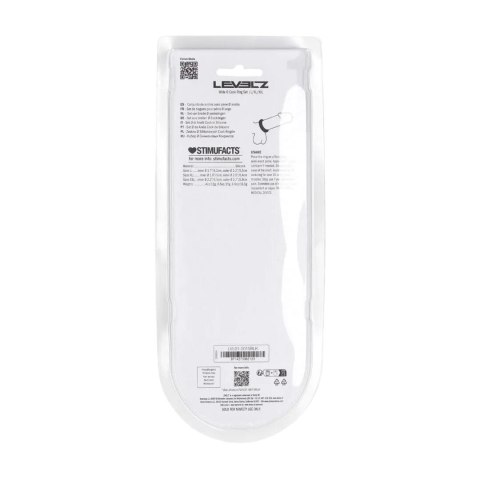 Zestaw 3 pierścieni erekcyjnych silikonowych Levelz L XL XXL czarny