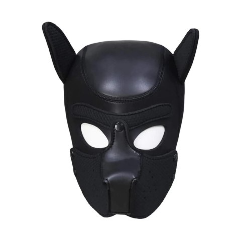 Maska puppy neoprenowa Ouch! czarna 31 cm