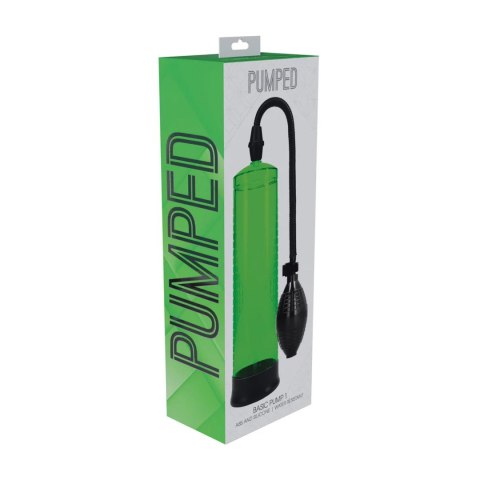 Pompka próżniowa Pumped Basic zielona wodoodporna 31cm