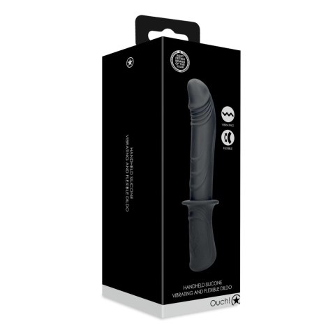 Wibrator punktu G Ouch ręczny silikonowy czarny USB