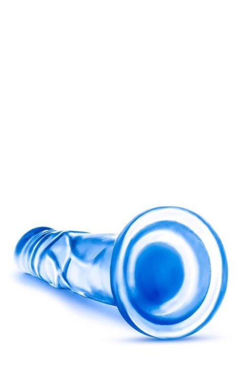 Dildo żelowe realistyczne Blush Sweet n Hard 5 niebieskie 3,7 cm