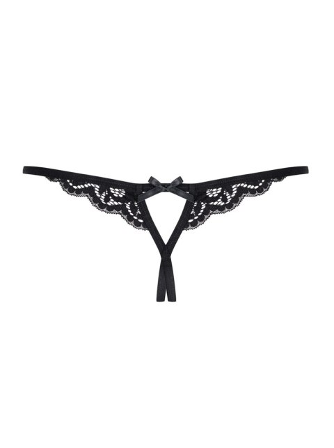 Koronkowe stringi otwarte Obsessive L/XL