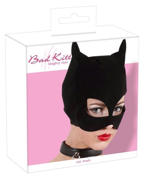 Czarna maska kota Bad Kitty