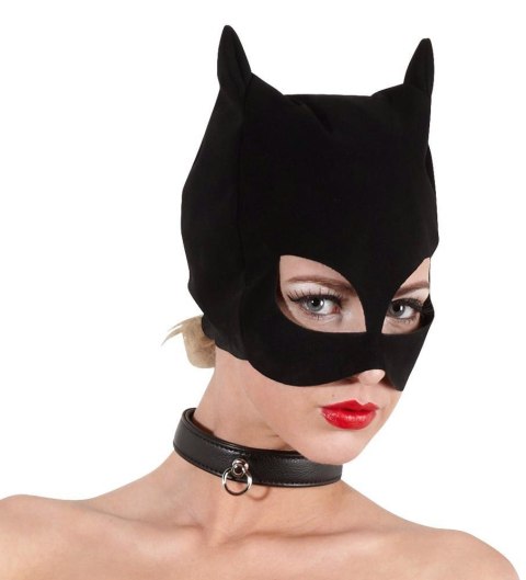 Czarna maska kota Bad Kitty
