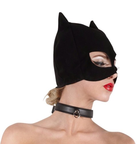 Czarna maska kota Bad Kitty