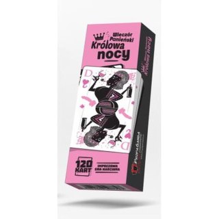 Gra karciana erotyczna Królowa Nocy PropaGanda 120 kart