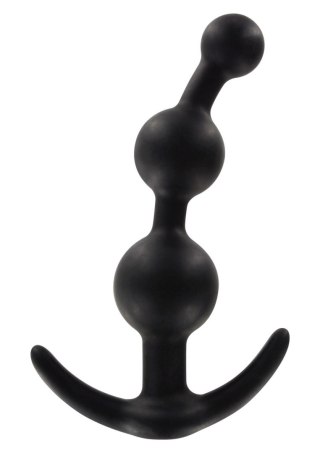 Korek analny silikonowy ToyJoy Sweet Sensation czarny 13 cm