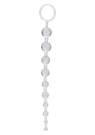 Kulki analne Calexotics X-10 Beads srebrne 26 cm