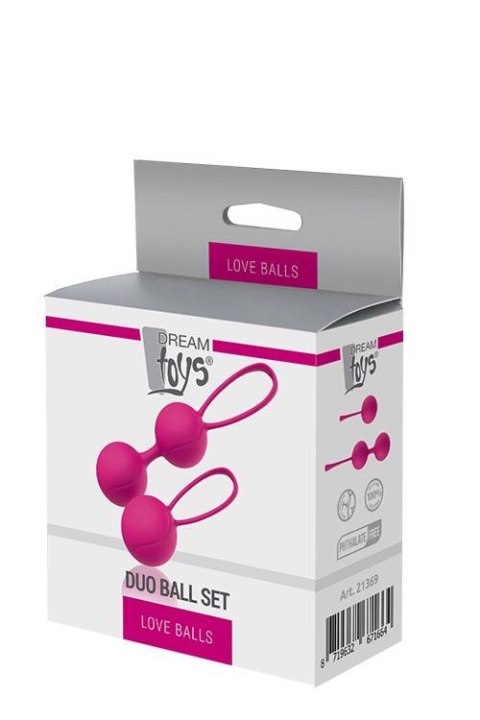 Kulki silikonowe Dream Toys Duo 3,4 cm