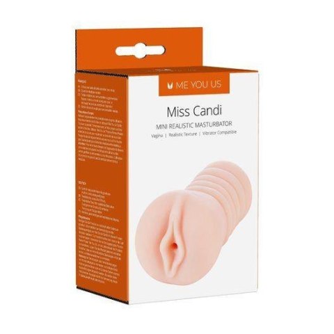 Masturbator realistyczny Miss Candi Me You Us TPE 13 cm