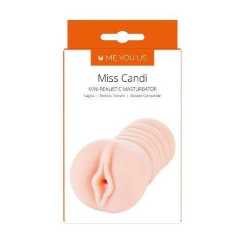Masturbator realistyczny Miss Candi Me You Us TPE 13 cm