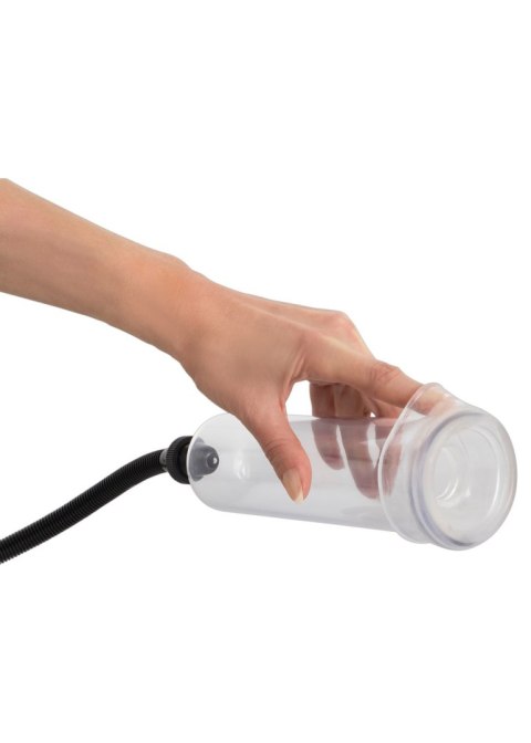 Pompka próżniowa Bang Bang transparentna 20 cm