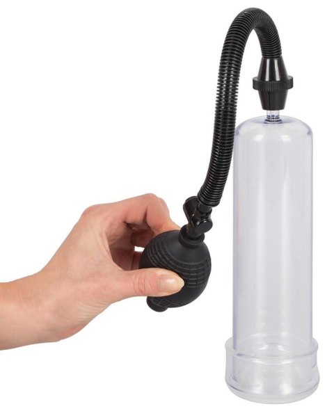 Pompka próżniowa Bang Bang transparentna 20 cm