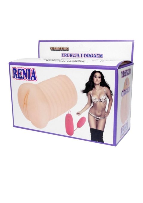 Realistyczny masturbator waginalny z wibracją Lyla 15 cm biały