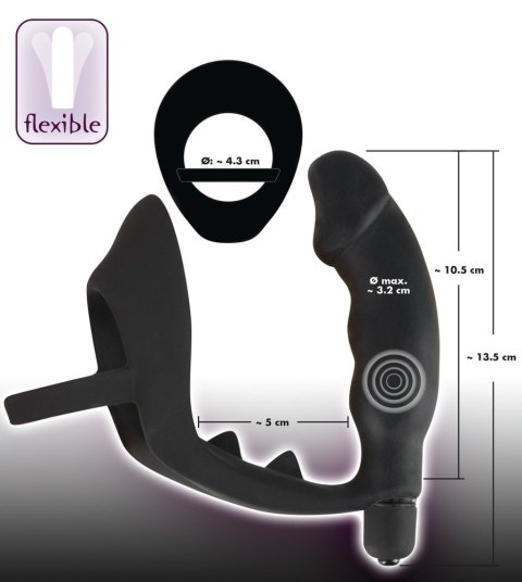 Vibrating Silicone Plug