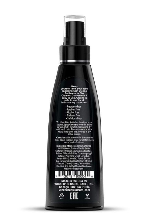 Antybakteryjny spray do zabawek Wicked Sensual Care 120 ml