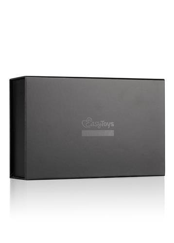 Kajdanki na drzwi EasyToys czarne regulowane ze skóry ekologicznej