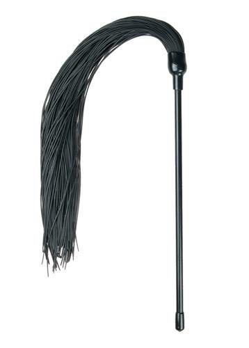 Pejcz silikonowy łaskoczący EasyToys czarny 45 cm