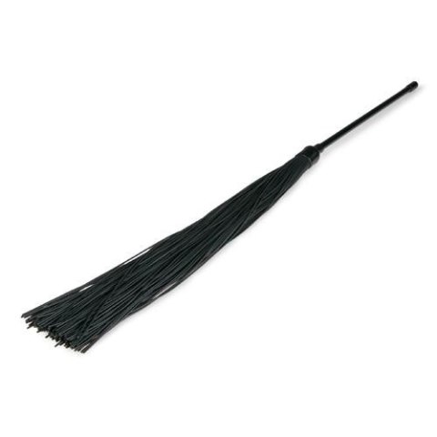 Pejcz silikonowy łaskoczący EasyToys czarny 45 cm