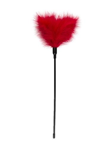Pejcz z piórkami czerwony EasyToys 44 cm