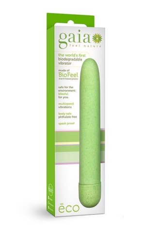 Wibrator mini Gaia Eco Vibe Blush zielony