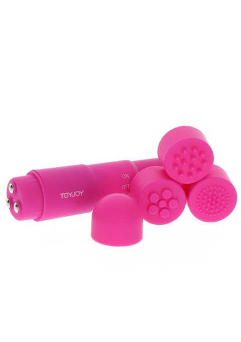 Wibrator mini ToyJoy Funky Massager fioletowy 9,5 cm AA