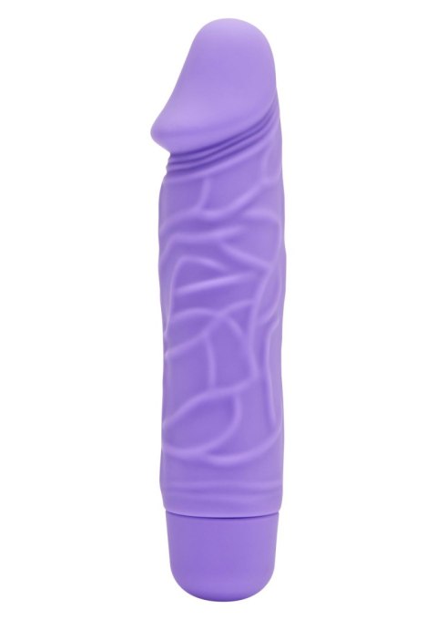 Wibrator realistyczny silikonowy ToyJoy fioletowy 16 cm 7 trybów