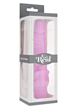 Wibrator realistyczny silikonowy ToyJoy różowy 22 cm wodoodporny