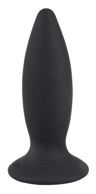 Korek analny wibrujący Black Velvets silikonowy USB 11 cm