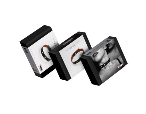 Obroża damska Whips Collection skórzana cienka 2 cm regulowana