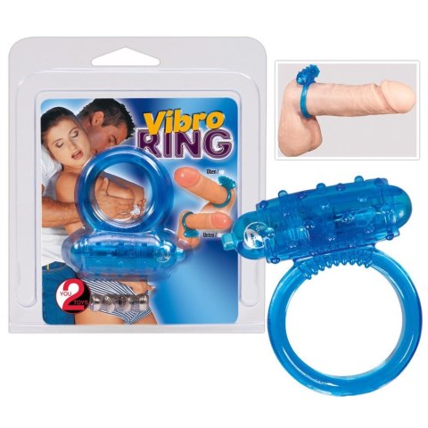 Pierścień erekcyjny wibrujący niebieski You2Toys