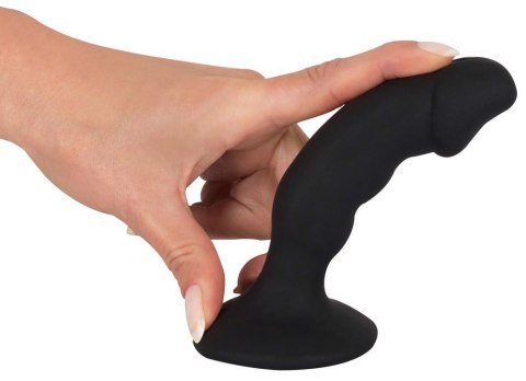 Wibrujący korek analny Black Velvets silikonowy USB 14 cm