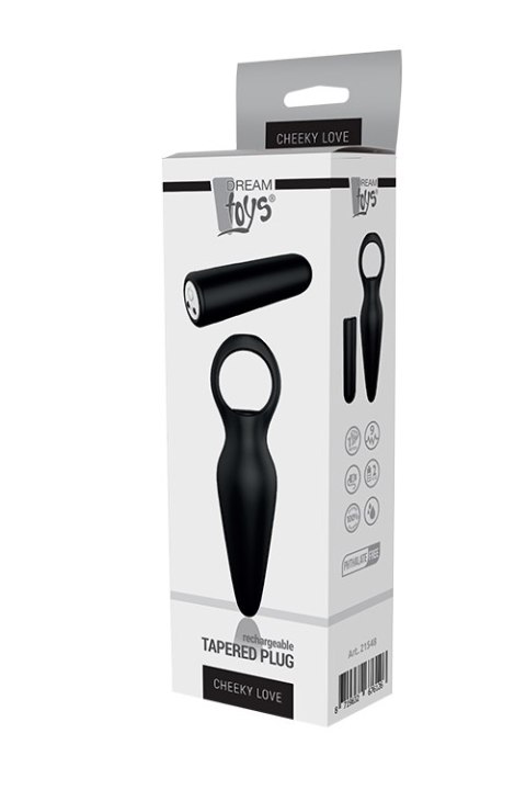 Wibrujący plug analny Dream Toys Tapered 3,3 cm